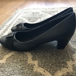 Comfort plus black heels